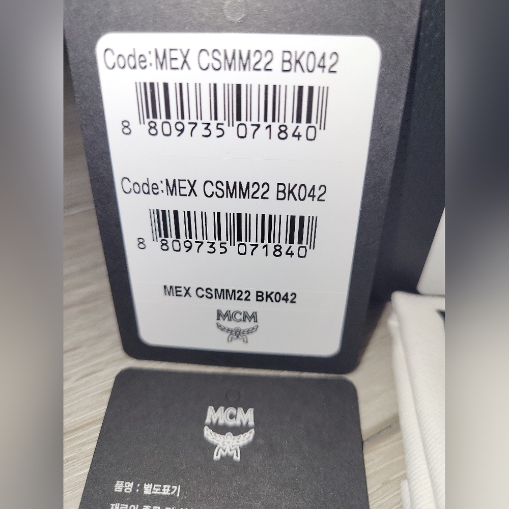 ✨️[NWT] lMCM Slides (9) & Claus M Reversible Belt Combo - Picture 15 of 16